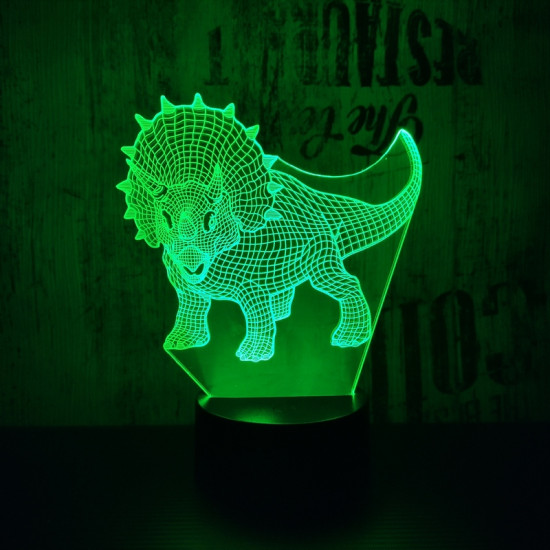 Dinó Akció 3D led lámpa