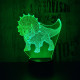 Dinó Akció 3D led lámpa