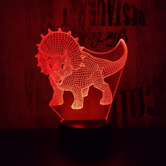 Dinó Akció 3D led lámpa