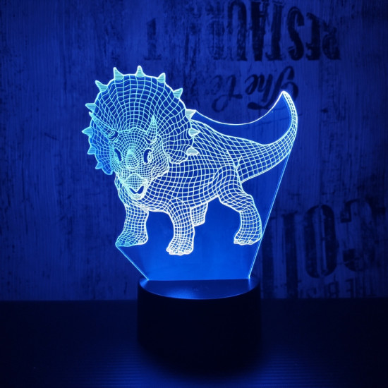 Dinó Akció 3D led lámpa