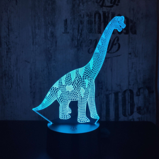 Brachiosaurus 3D led lámpa