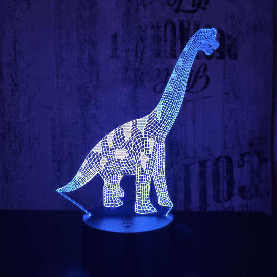 Brachiosaurus 3D led lámpa