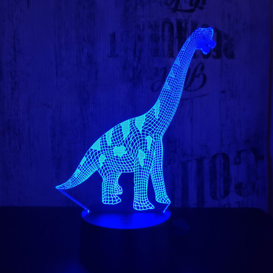Brachiosaurus 3D led lámpa