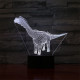 Diplodocus 7 színű 3D led lámpa