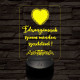 Édesanyámnak 7 színű 3D led lámpa