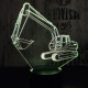 Markoló 2  7 színű 3D led lámpa