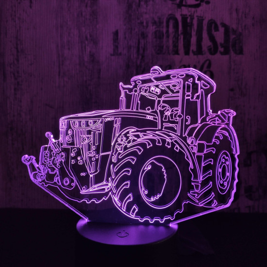 Traktor 3 3D led lámpa