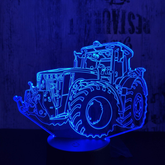 Traktor 3 3D led lámpa