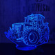 Traktor 3 3D led lámpa