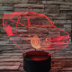 BMW autó 2 3D led lámpa