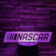 NASCAR 7 színű 3D led lámpa