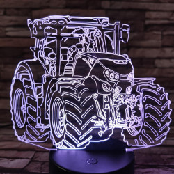 Traktor 5 3D led lámpa
