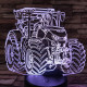 Traktor 5 3D led lámpa