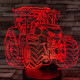 Traktor 5 3D led lámpa
