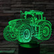 Traktor 6 3D led lámpa