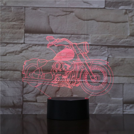 Motor 2 3D led lámpa