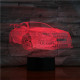Sport Autó 3D led lámpa