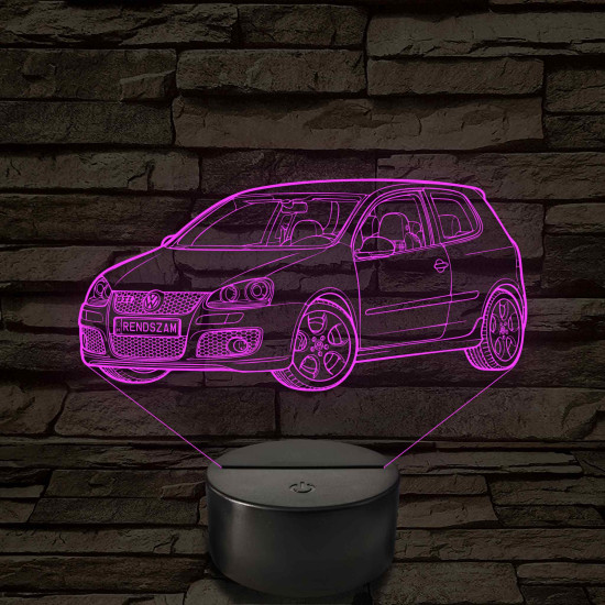 Golf V GTI – 7 színű, színváltós LED lámpa