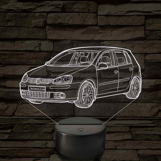 Golf MK V (5 ajtós) – 7 színű, színváltós LED lámpa