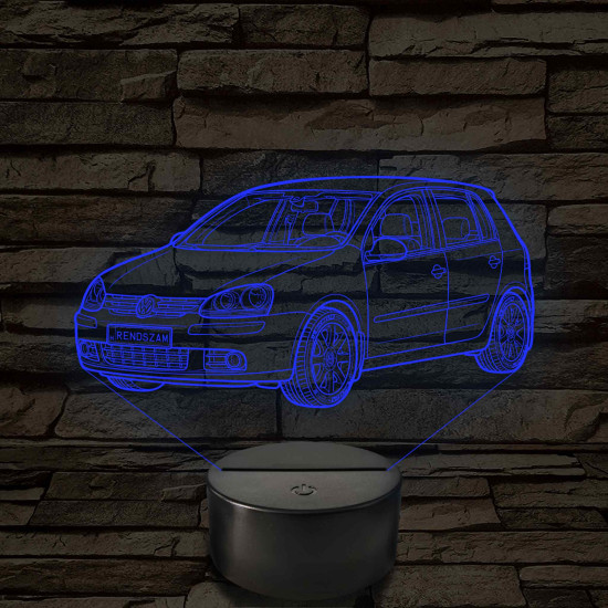 Golf MK V (5 ajtós) – 7 színű, színváltós LED lámpa