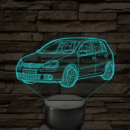 Golf MK V (5 ajtós) – 7 színű, színváltós LED lámpa