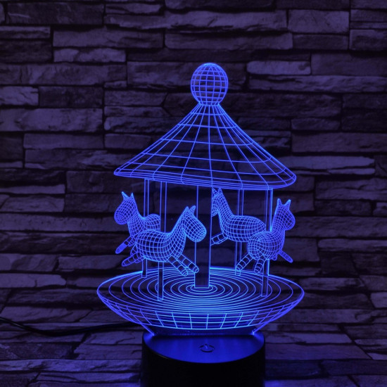 Akció Gyerekeknek 02 3D led lámpa