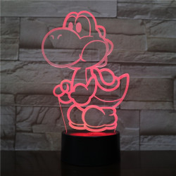 Bébi Dinó 3D led lámpa