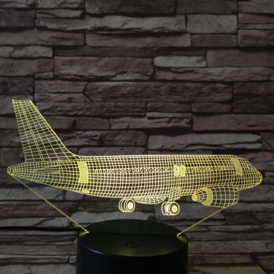 Utasszállító  7 színű 3D led lámpa