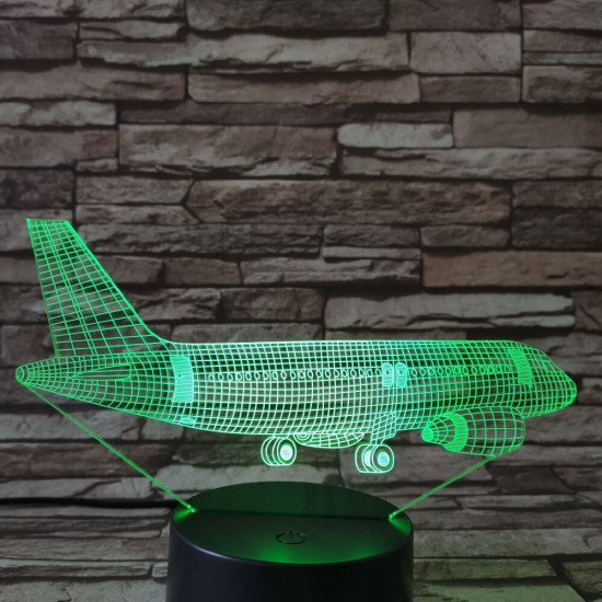 Utasszállító  7 színű 3D led lámpa