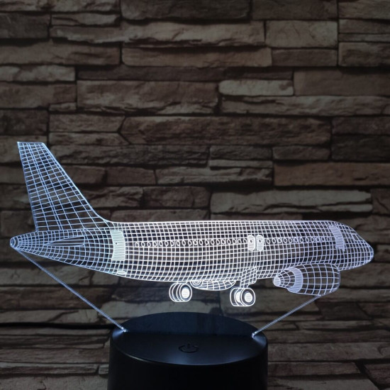 Utasszállító  7 színű 3D led lámpa