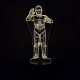 Robot  7 színű 3D led lámpa
