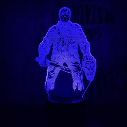 Arctalan 7 színű 3D led lámpa