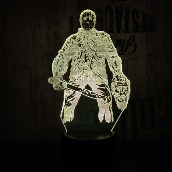 Arctalan 7 színű 3D led lámpa