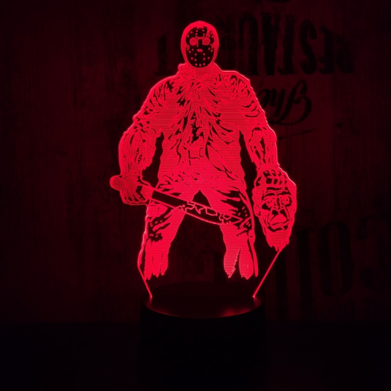 Arctalan 7 színű 3D led lámpa