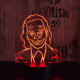 Joker 7 színű 3D led lámpa