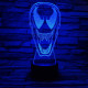 Venom 7 színű 3D led lámpa