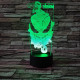 Venom 7 színű 3D led lámpa