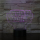 Star Wars 3D led lámpa