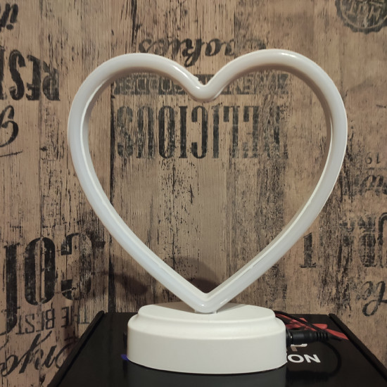 Piros Szív  Neon Led Fény