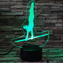 Szertona 7 színű 3D led lámpa