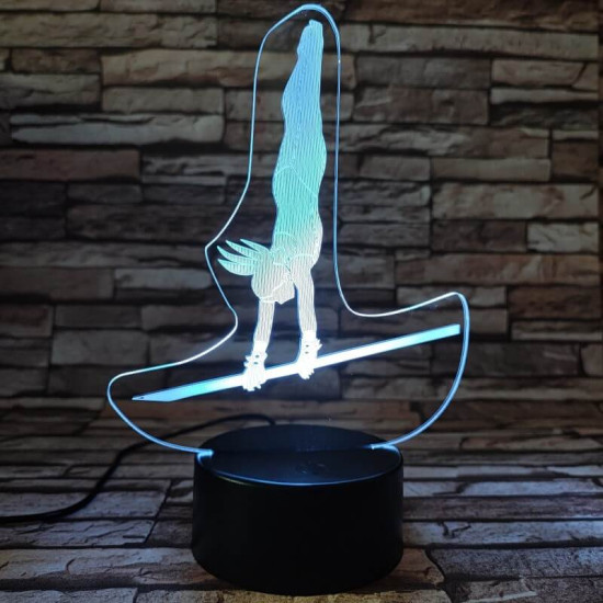 Szertona 7 színű 3D led lámpa