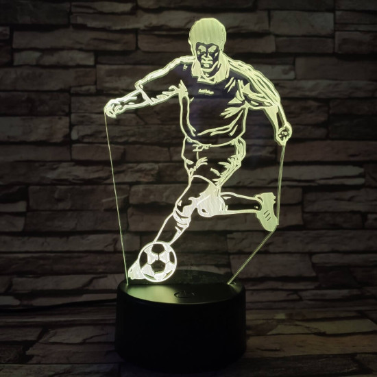 Focista 7 színű 3D led lámpa