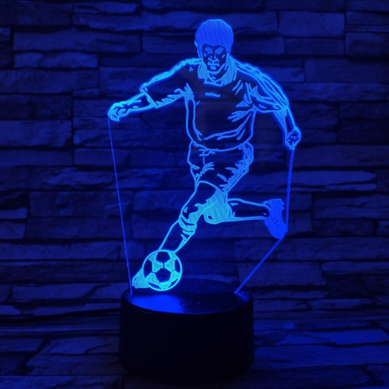 Focista 7 színű 3D led lámpa