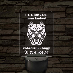 Ha a kutyám nem kedvel – 7 színű, színváltós LED lámpa