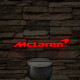 McLaren logó – 7 színű, színváltós LED lámpa