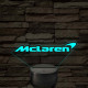 McLaren logó – 7 színű, színváltós LED lámpa