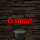 Smart logó – 7 színű, színváltós LED lámpa