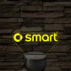Smart logó – 7 színű, színváltós LED lámpa