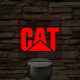 Caterpillar logó – 7 színű, színváltós LED lámpa