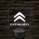Citroën logó – 7 színű, színváltós LED lámpa